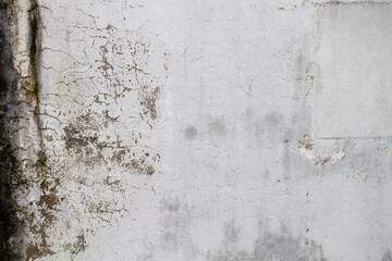 Old white wall