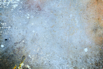 Old blie stained grungy backdrop