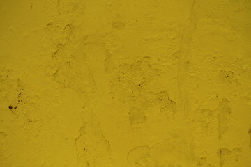 Old yellow wall
