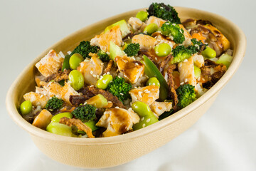 Ensalada Pollo y Carne