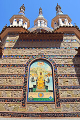Iglesia de Sant Romà en Lloret de Mar Girona España
