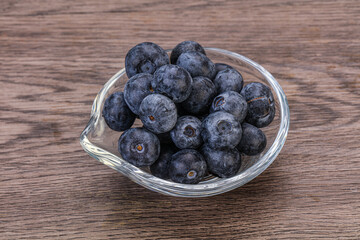 Sweet fresh juicy blueberries heap