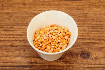 Dry peas for cooking