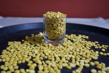 Yellow moong dal at home 