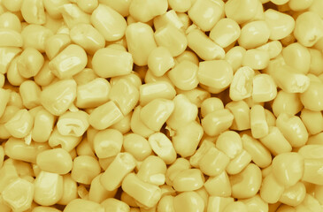 Bulk of corn grains
