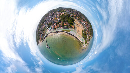 Pequeno Planeta de Mar Grande,  municipio de Vera Cruz, Ilha de Itaparica, Bahia © Sérgio Rocha
