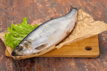 Salted herring fish