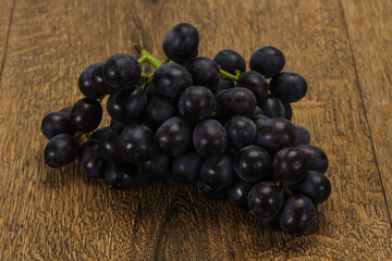 Fresh ripe sweet red grape