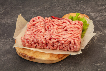 Minced meat - pork and beef