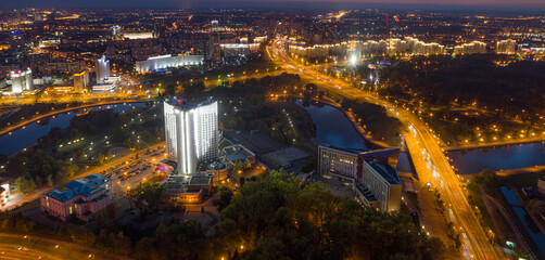 Minsk in the evening