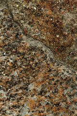 Extreme macro close up of surface Rock pattern. Stone texture and background. Rock Abstract Background