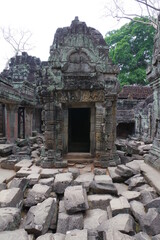 カンボジア　世界遺産アンコール遺跡群　プリアカン