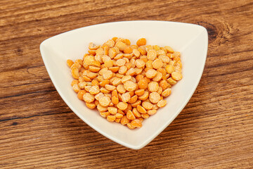 Dry peas for cooking
