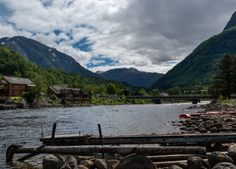 Hardangerfjord in Norway.