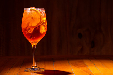 Classic Italian Aperol Spritz cocktail