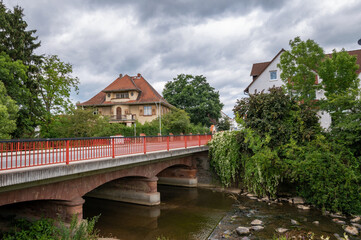 Fototapeta premium Bridge in Ober-Mörlen, Germany