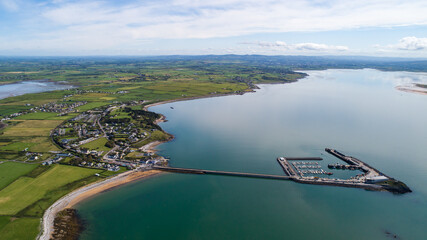 Fenit village, Harbour and marina on the west coast of county Kerry in the republic of Ireland