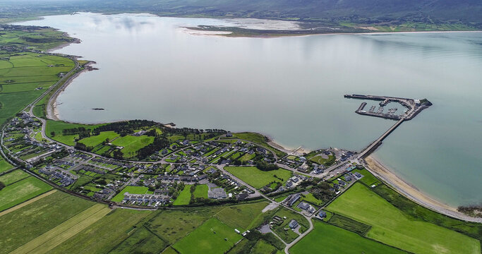 Fenit village, Harbour and marina on the west coast of county Kerry in the republic of Ireland
