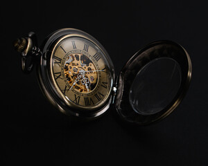Vintage Open Pocket Watch