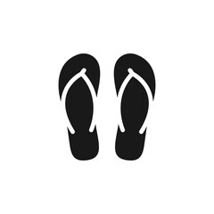 Flip flops icon vector illustration