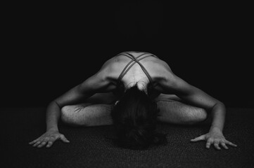 Fototapeta na wymiar Yoga Posture