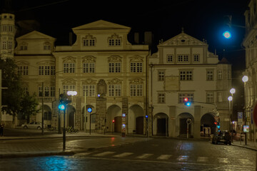 PANORAMIC LIFE STYLE SCENE FROM PRAGUE, CZECH REPUBLIC, SEPTEMBER, 2019