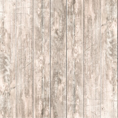 Naklejka premium old white painted exfoliate rustic bright light grunge shabby chic wooden texture - wood background square