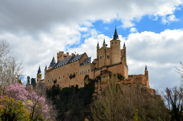 Fototapeta na wymiar Segovia Alcazar Castle