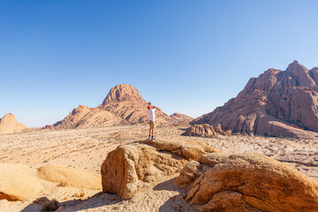 Alone in the world, Namibia