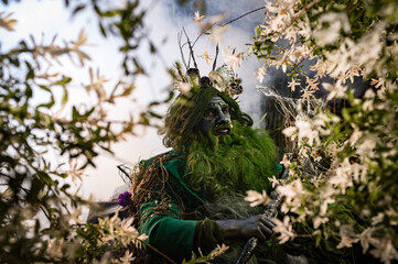 Fantastic image of Poseidon. Fine Art Fairy Tale Photography.