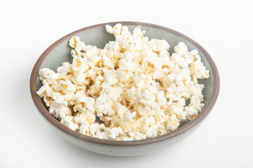 Popcorn In A Ceramic Bowl