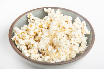 Popcorn In A Ceramic Bowl