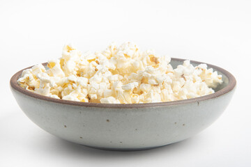 Popcorn In A Ceramic Bowl