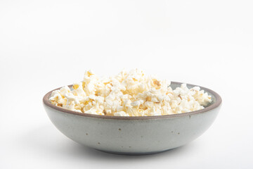 Popcorn In A Ceramic Bowl