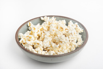 Popcorn In A Ceramic Bowl