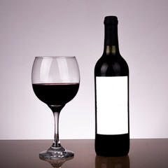 Vino copa rojo beber