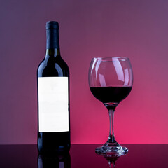 Vino copa rojo beber