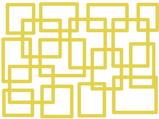 abstract geometric background Abstract gold color lines squares background. 