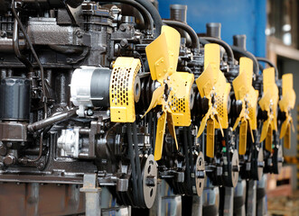Details and units of Vehicle engines and diesel engines. Vehicle engines, diesel engines, internal combustion engines.