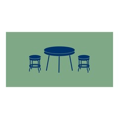 table and chair logo