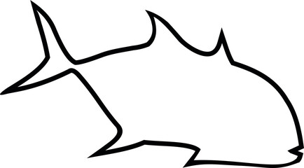 gt giant trevally fish sea