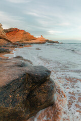 Beach and Coastline of the Great Ocean Road, Victoria Australia