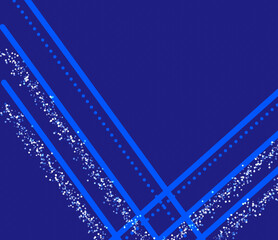 Texture abstract background of dark blue and lines with sparkle carborundum. space for text. 