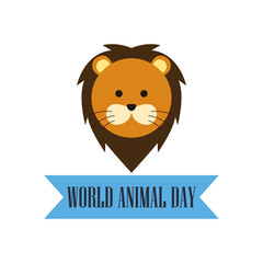 World Animal Day. Vector Illustration