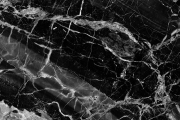pattern of black marble texture for interior or product design. Abstract dark background.