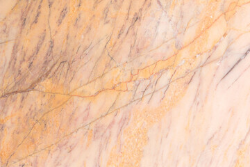 orange cream marble texture, petterned detailed structure of marble in natural patterned for background and interior design.