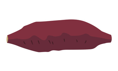 さつまいも・シンプルな野菜のイラスト