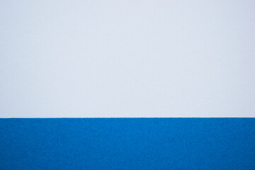 White and blue abstract divided background