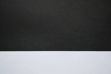 White and black horizontally divided background