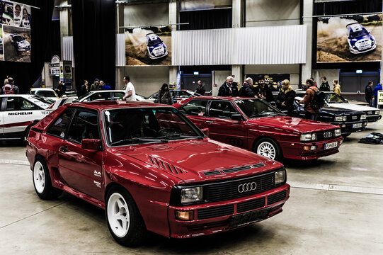 Audi Quattro, Vintage German Rallye Car